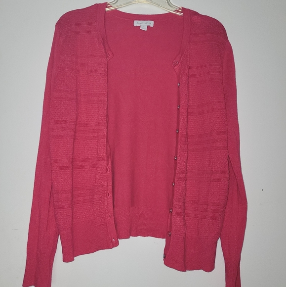 Charter Club Pink Cardigan in size Small - Picture 2 of 4